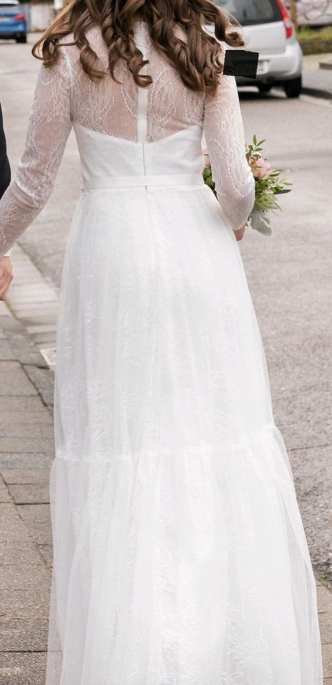 Brautkleid A-Linie mit Tüll in Mutterstadt