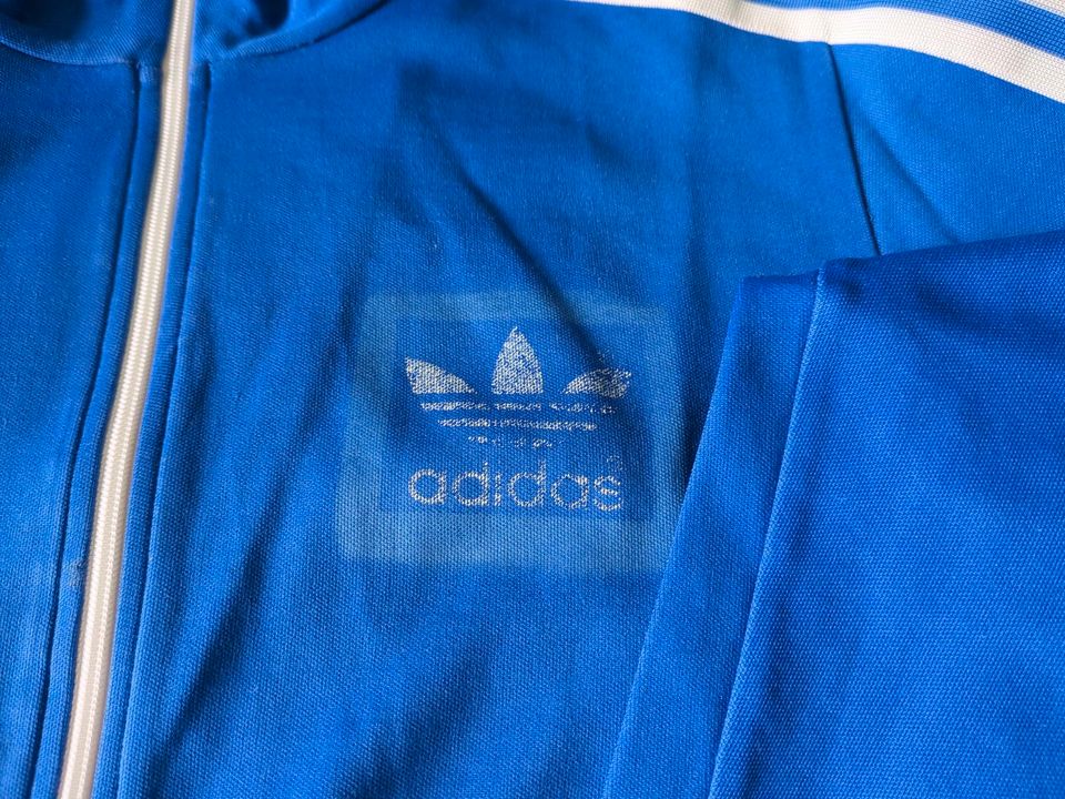 Adidas Trainingsjacke 70er Jahre Oldschool Vintage in Lauter