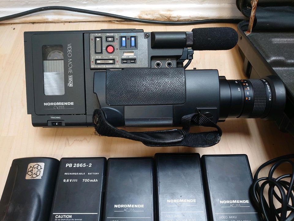 Nordmende CV155 Videokamera VHS Voll funktionsfähig. in Reinbek