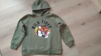 Langarm Sweatshirt mit Pailletten Tiger Größe 134 Thüringen - Geratal Vorschau