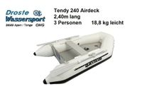 Schlauchboot Quicksilver Tendy 240 Airdeck NEU Niedersachsen - Apen Vorschau