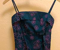 Kleid schwarz mit Blumen und Schleife 34 Sachsen - Glashütte Vorschau