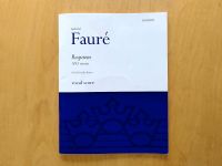 Chornoten Gabriel Fauré Requiem 1893 version Oxford-Ausgabe Berlin - Treptow Vorschau