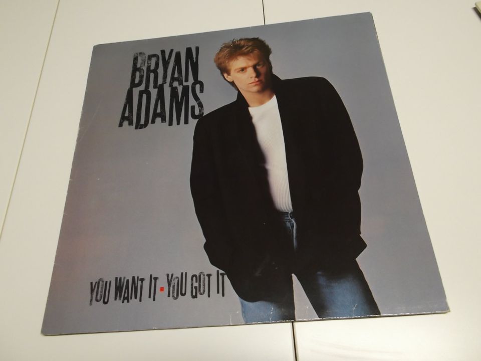 Bryan Adams Vinyl - You want it - you got it - 1981 in Bottrop