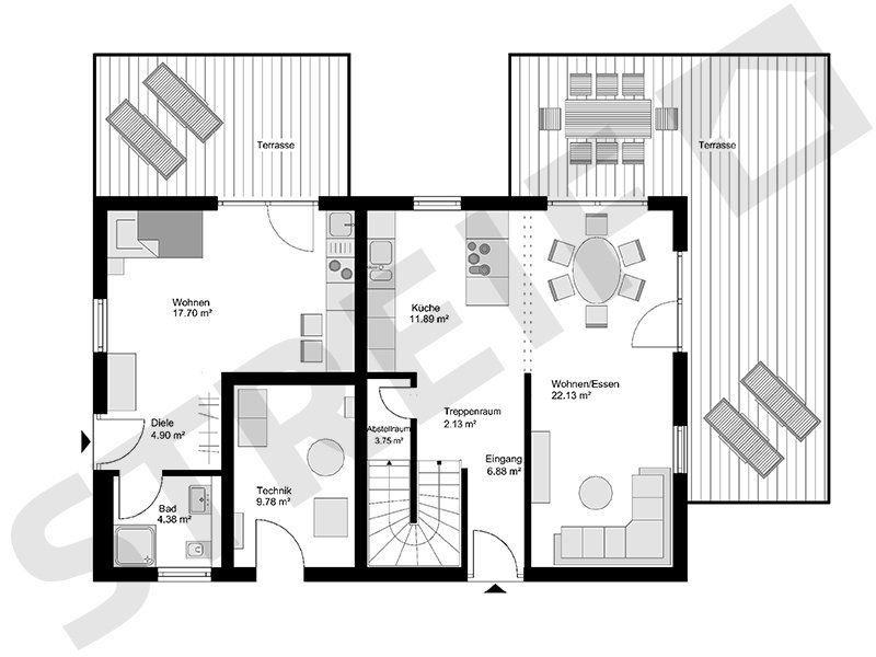 * 95 Jahre STREIF - Jubiläumshaus das EINFAMILIENHAUS mit Einliegerwohnung * in Essen