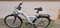 Citybike weiß 26 Zoll / 21-Gang-Schaltung Leipzig - Schönefeld-Abtnaundorf Vorschau