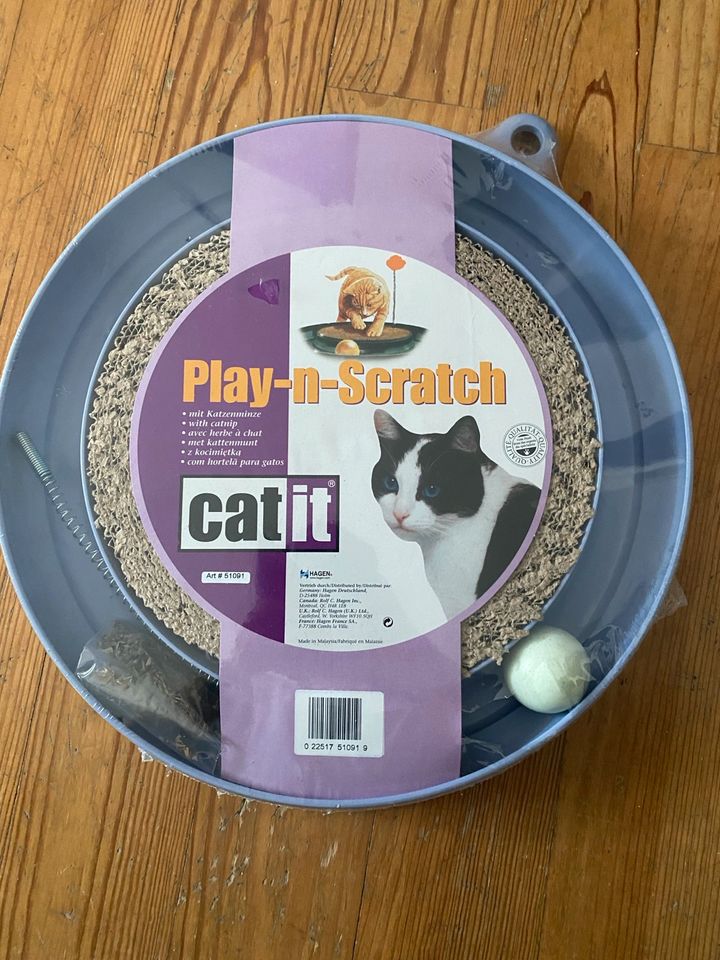 Play & scatch katzenspielzeug  mit minze in Heidelberg