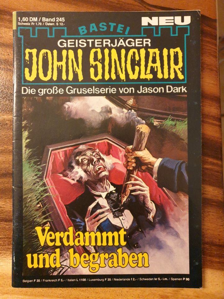 John Sinclair 200 Reihe Teilweise Neuwertig Ungelesen 1. Auflage in Wuppertal