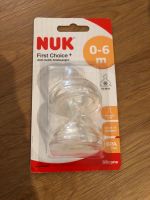 NUK First Choice Sauger, 0-6 Monate, Milchnahrung, Neu, OVP Nordrhein-Westfalen - Dorsten Vorschau