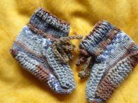 handgestrickte Babyschuhe - UNIKAT Hessen - Neuhof Vorschau