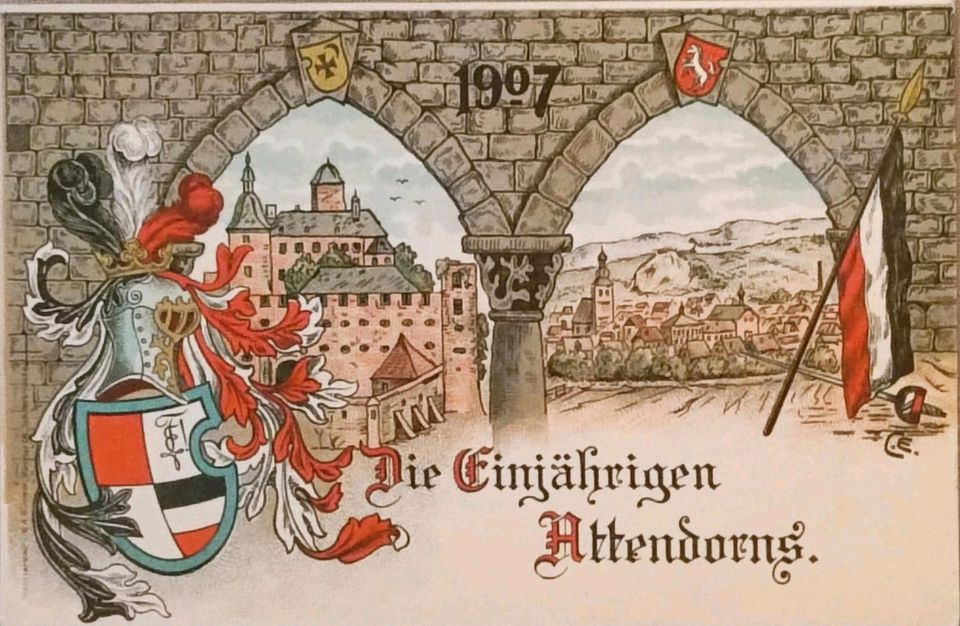 Suche Ansichtskarten aus 5952/57439 Attendorn (Kreis Olpe) in Siegen
