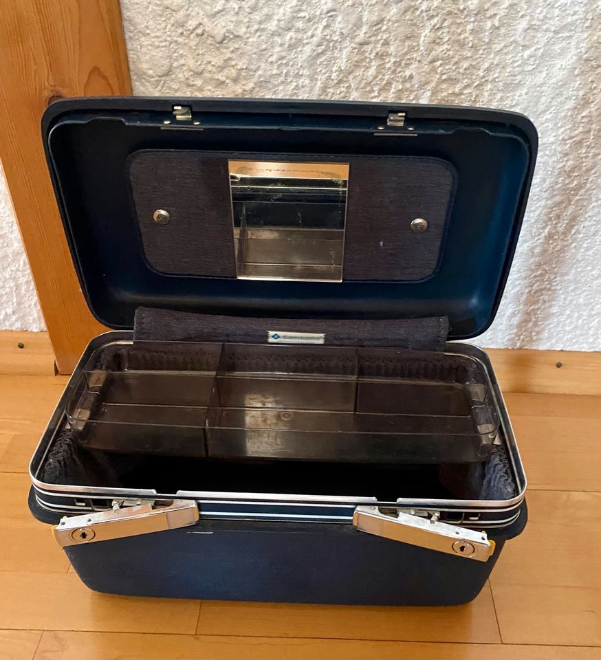 Samsonite Kosmetikkoffer Hartschale, Beauty Case, blau in Idar-Oberstein