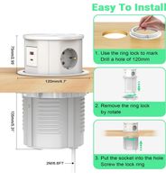 Retractable Socket USB C PD20W Süd - Niederrad Vorschau