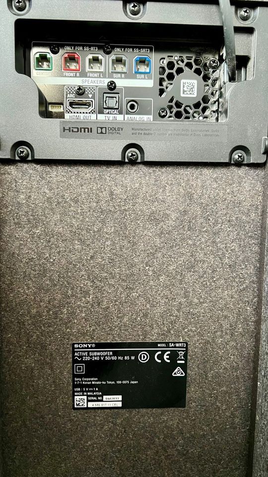 Sony 5.1 Soundsystem HT-RT3 | Zustand gut ohne OVP in Dinkelscherben