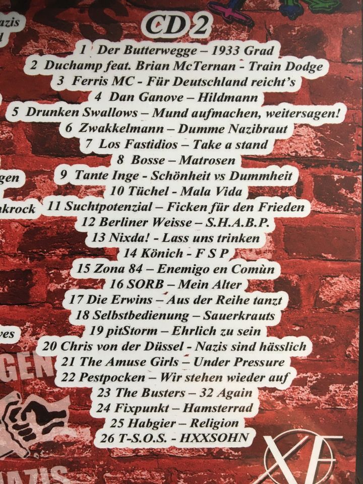 PUNKROCK VOL 4 Das Feindbild der Nazis DOPPEL CD NEU OVP in Füssen