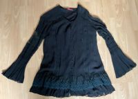 Spitzen Longbluse Tunika mit Trompetenärmel Ghotik 38-40 Düsseldorf - Unterbach Vorschau