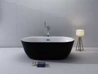 Badewanne Maggiore II Whirlpool schwarz freistehend oval 1299€* Baden-Württemberg - Herbertingen Vorschau