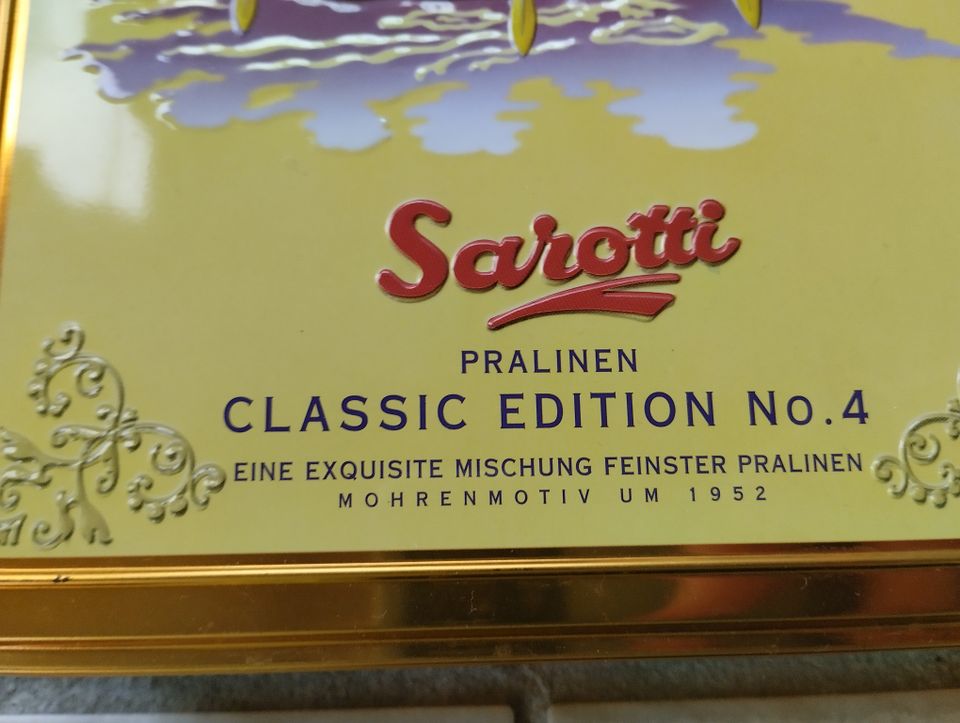 2 x Sarotti Blechdose, Pralinendose, Classic Edition No. 4 in Welzow