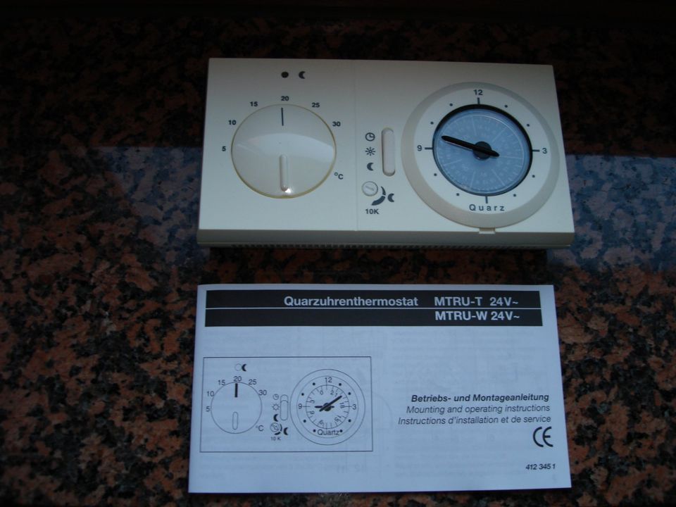 MTRU-Wu 35.112 Uhrenthermostat 24V mit Wochenschaltuhr in Zossen-Dabendorf