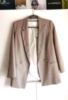 H&M Blazer beige kariert Business Neu mit Etikett XS Bayern - Hersbruck Vorschau