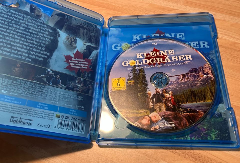 Kleine Goldgräber, ein bärenstarkes Abenteuer in Kanada - Blu-Ray in Hoppegarten