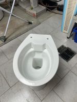 Stand-WC erhöht  46cm mit Abgang waagerecht weiß Hessen - Höchst im Odenwald Vorschau