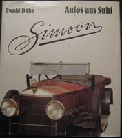 Buch 075 "Simson - Autos aus Suhl" (1988) Frankfurt am Main - Sachsenhausen Vorschau