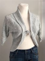 Strickjacke Cardigan Bolero grau 38-40 neu mit Wolle Mohair Thüringen - Nohra Vorschau