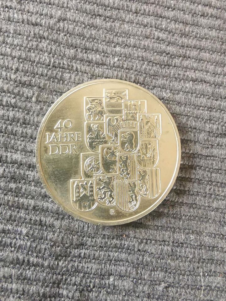 DDR Geldmünzen in Oschatz