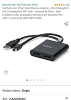 StarTech.com 2 Port Multi Monitor Adapter Computer Bildschirm Niedersachsen - Lüneburg Vorschau