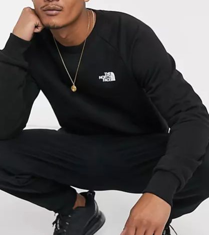 The North Face Sweatshirt L schwarz Pullover Red Box Nike in Gefrees