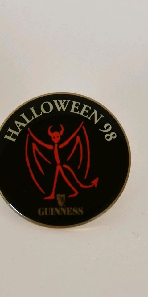 Guinness Pin Halloween 98 in Hünfelden