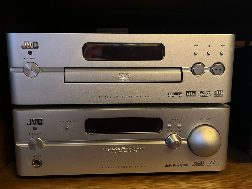 JVC XV-EXA10 DVD Player CD und JVC RX-EXA10 Receiver in Mönchengladbach