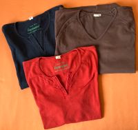 3 HESS NATUR organic Öko T-Shirts Gr. 44/46 rot blau braun Niedersachsen - Wunstorf Vorschau