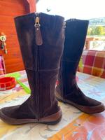 Echt Leder Stiefel Tommy Hilfinger braun Grösse 38 Saarland - Merzig Vorschau