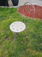 4 rustikale Gartenstühle aus Metall Dresden - Klotzsche Vorschau