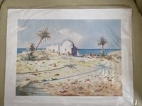 Aquarell Tunesien Strandmotiv Leipzig - Probstheida Vorschau