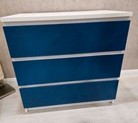 80x78 Malm kommode ikea weiß mit blauen schubfächern Sachsen - Naunhof Vorschau