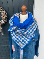 XXL-Dreieckstuch „Beige-Blau Hippie“ Dreieckstuch, Tuch Handmade Niedersachsen - Harpstedt Vorschau