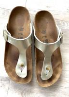 Birkenstock Sandalen Gizeh Goldlack Gr.36 Dortmund - Innenstadt-West Vorschau