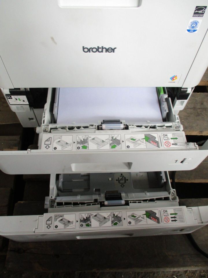 LDAS21: BROTHER HL-L8260CDW Farb Laserdrucker Zähler: 45.054 in Plauen