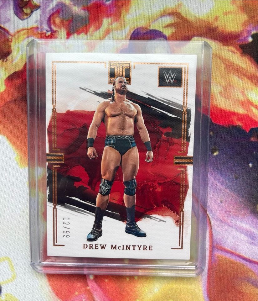 Drew McIntyre 12/99 WWE Impaccable Panini in Nürnberg (Mittelfr)