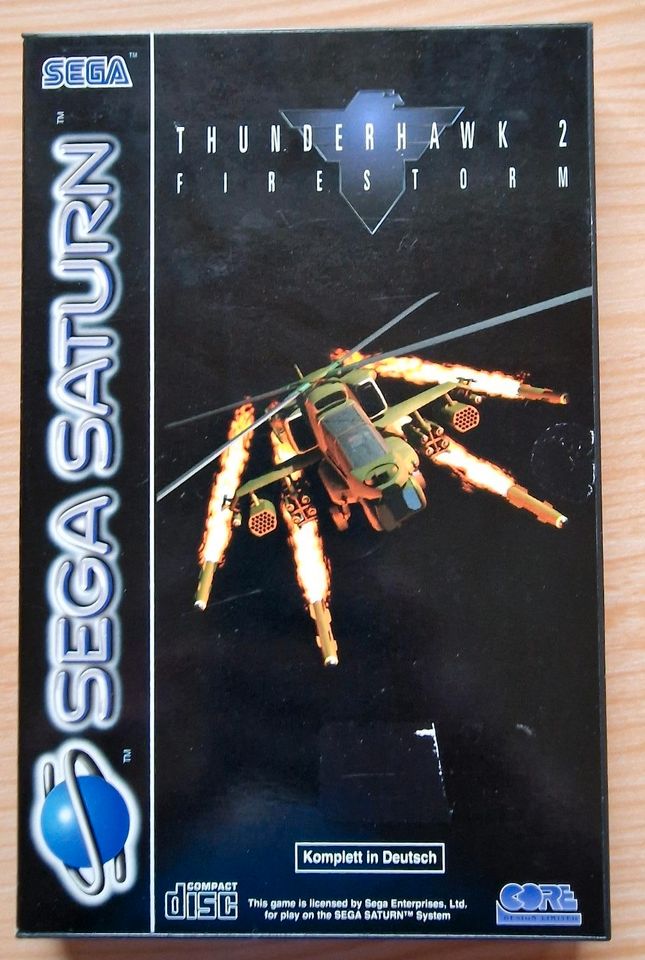 Thunderhawk 2 - Firestorm - Sega Saturn - in Wohltorf