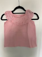 Shirt Top Carmenkragen Lochmuster  Mädchen rosa 122 Nordrhein-Westfalen - Steinheim Vorschau