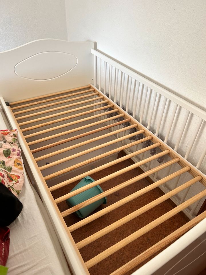 Kinderbett 70x140cm mit Matratze in Witten