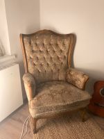 Antiker vintage Sessel mit Mustern Friedrichshain-Kreuzberg - Friedrichshain Vorschau