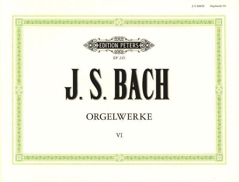 J.S. Bach Orgelwerke Bd.6 in Kevelaer