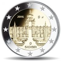 2 Euro Münze Sachsen 2016 Dresden - Seidnitz/Dobritz Vorschau