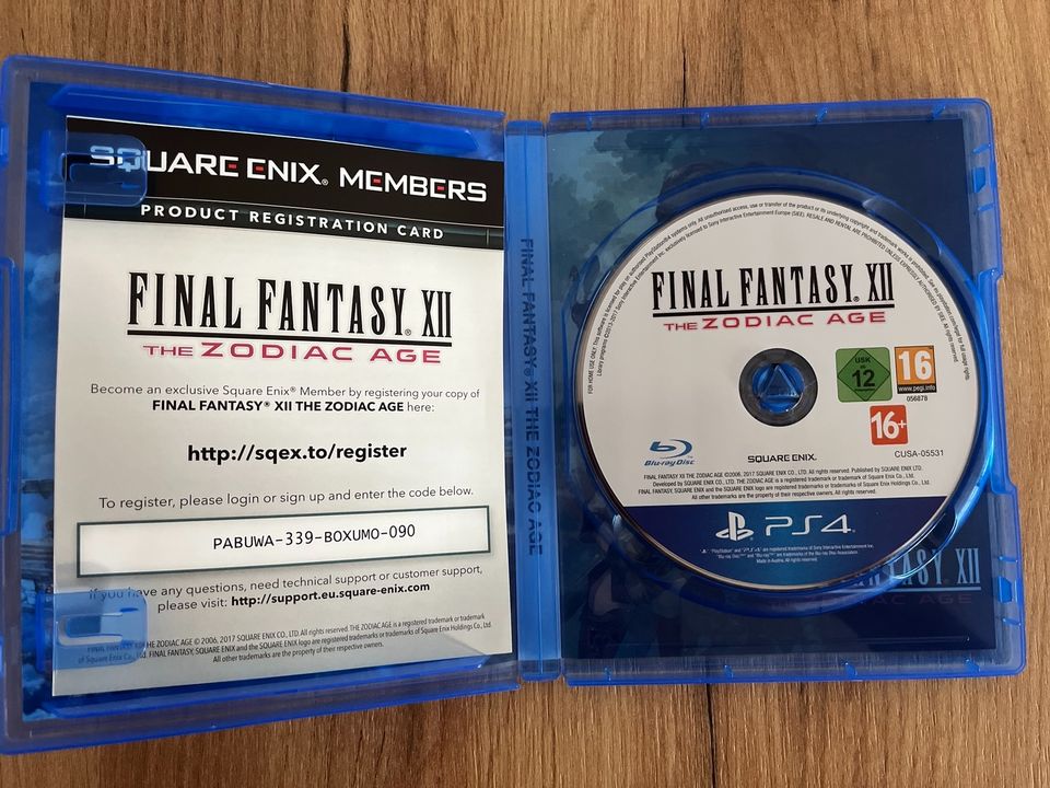 Final Fantasy XII/The Zodiac Age (Playsation 4) in Geisingen