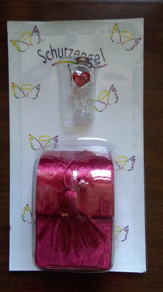 NEU! Glas - Schutzengel mit edler Geschenk-Verpackung in Markneukirchen